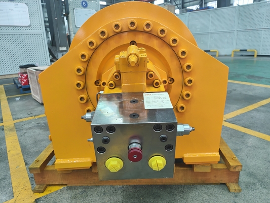 25T 高トルク牽引モーターワイヤライン フラグポールのための水力ウィンチ 0-40m/min 速度