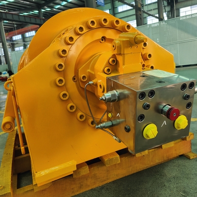 25T 高トルク牽引モーターワイヤライン フラグポールのための水力ウィンチ 0-40m/min 速度