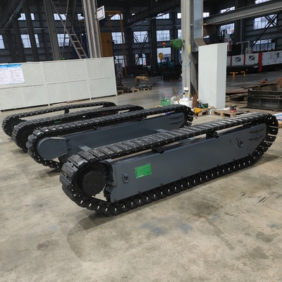 TR600 オーダーメイド 120KG 有用荷重 UGV ロボット用 全地形 リモコン制御 ゴムトラック クローラー シャーシ