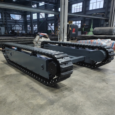 TR600 オーダーメイド 120KG 有用荷重 UGV ロボット用 全地形 リモコン制御 ゴムトラック クローラー シャーシ