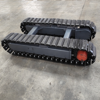 製造工場で200KGのクローラーローダー用の鉄筋車体底車
