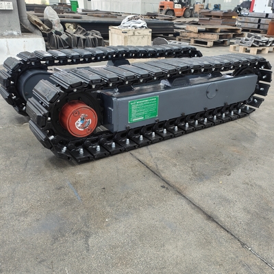 製造工場で200KGのクローラーローダー用の鉄筋車体底車