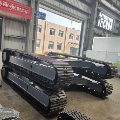 水力機関掘削リグ掘削機 ロボット・プラットフォーム部品のためのクローラー・スチール・トラック・アンダーカーレ