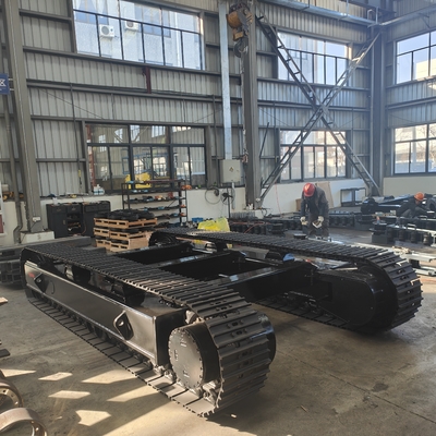 35T ゴムコースチャシー,最終駆動移動モーターと鉄筋底車