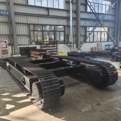 35T ゴムコースチャシー,最終駆動移動モーターと鉄筋底車