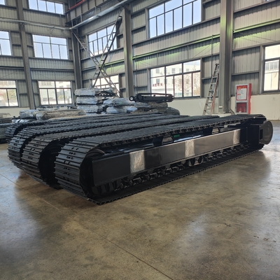 掘削機とブルドーザーの建設作業のための20トンの鉄筋車体設計