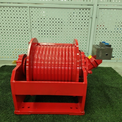 2t 4t 6t 8t 10t 掘削機用の水力ウィンチ ポントンクレーン掘削機と木を引っ張る