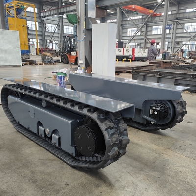 機械修理店 3.5T ゴム クローラー 荷重 ゴム ローカー シャーシ 底車