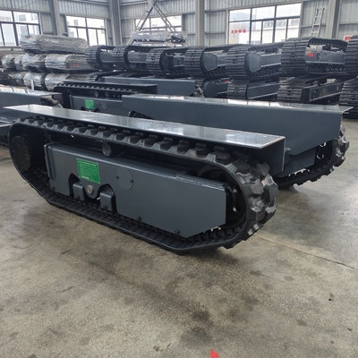 機械修理店 3.5T ゴム クローラー 荷重 ゴム ローカー シャーシ 底車