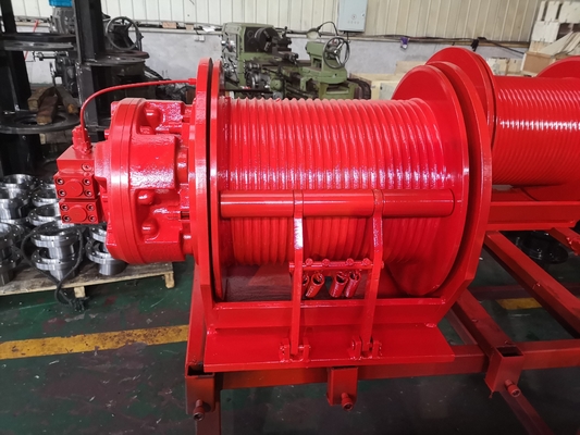 貨物を持ち上げるための高速水力ウィンチ 容量0~650KN 重労働建築