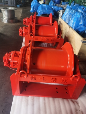 650KN 容量 鋼鉄 水力リッチケーブル ドラム ハイスト 重用アプリケーション
