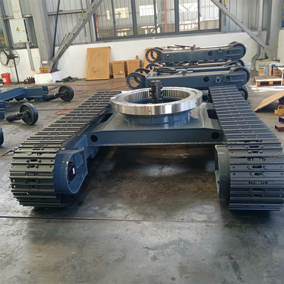 鉱山掘削リグのKRT1500掘削機のための6トンの鋼鉄軌道の底車体