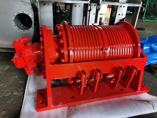 工業用 0~650KN 容量 ハイドロリックモーター ダブルドラムウィンチ