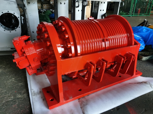 工業用 0~650KN 容量 ハイドロリックモーター ダブルドラムウィンチ