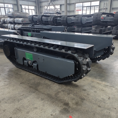 火災対策と荷重輸送機器のためのカスタマイズされたゴムコース・アンダーキャレージ 水力装置付きクローラー・シャシー