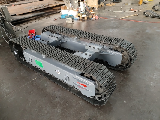 5Tの掘削リグのためのトラベルモータースチールクローラー・トラック・アンダーキャレージ パーソナライズされた設計
